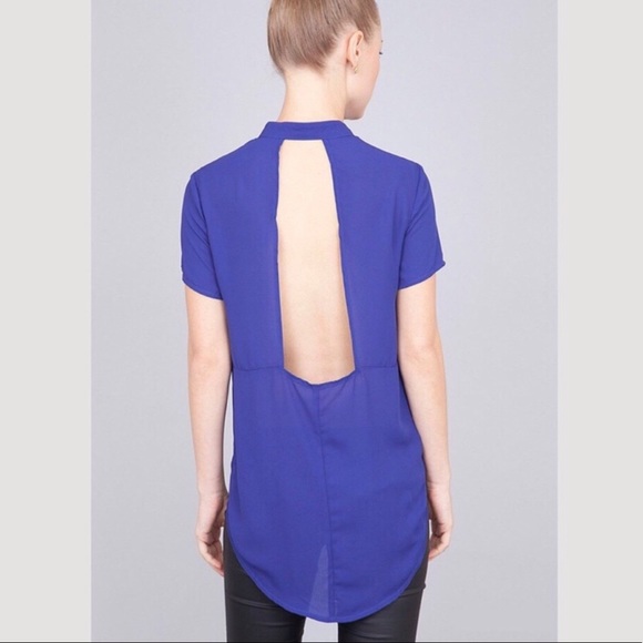 Open back button up top w/ ladder trim - Picture 3 of 5